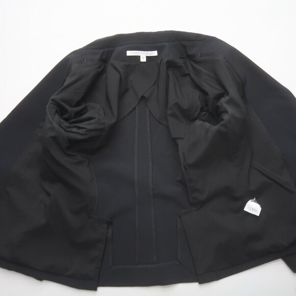 Veronica Beard Scuba Schoolboy Dickey Jacket Size 10 Black - Picture 10 of 16